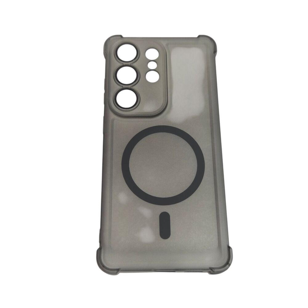 Smoke Black Matte Magnetic Phone Case for Samsung Galaxy S26 Ultra